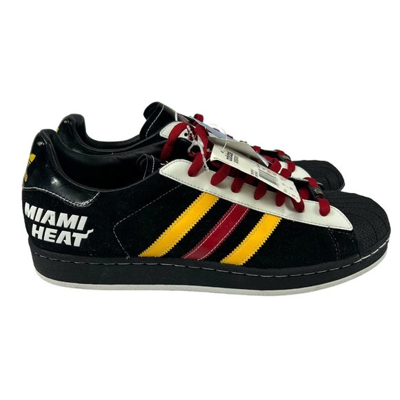 NEW 2006 Adidas X NBA Miami Heat Superstar - Picture 1 of 6